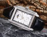Replica Patek Philippe Gondolo SS Diamonds Watch White Moonphase Dial